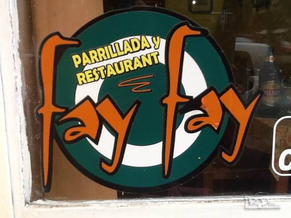 O restaurante Fay-fay, na cidade de Carmelo, às margens do rio Uruguay, no sudoeste do país